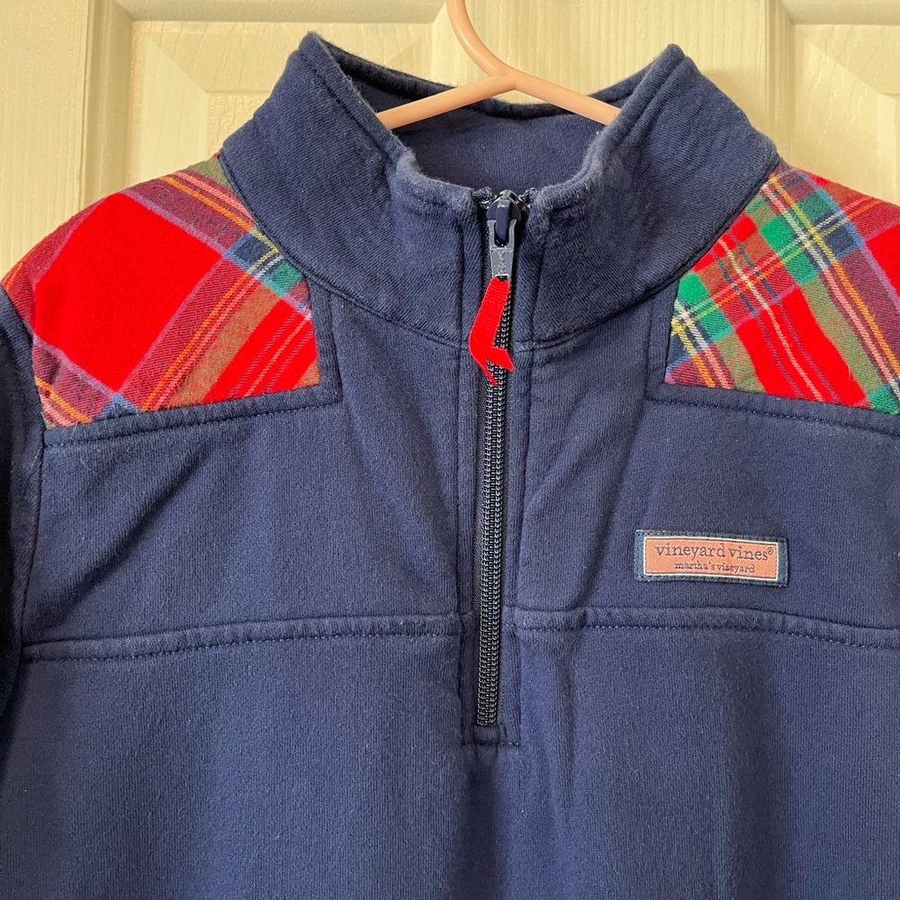 Vineyard Vines Holiday shep shirt size M (10-12) - Picture 3 of 9